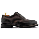 View product image 1: Harris Firenze 1913 Norwegian Welt Wing Tip Calfskin Oxford Grey