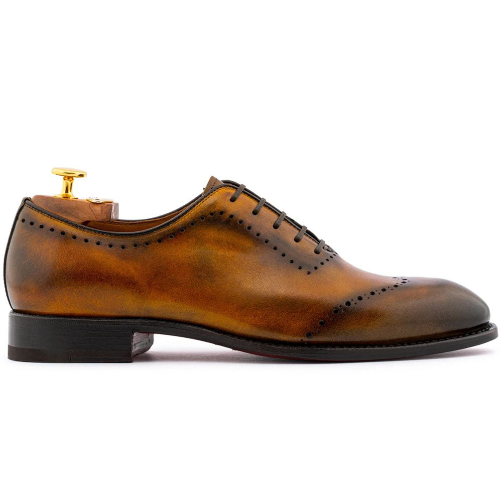 Harris Firenze 1913 Francesina Brogue Calfskin Oxford Yellow