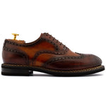 View product image 1: Harris Firenze 1913 Norwegian Welt Wing Tip Calfskin Oxford Yellow