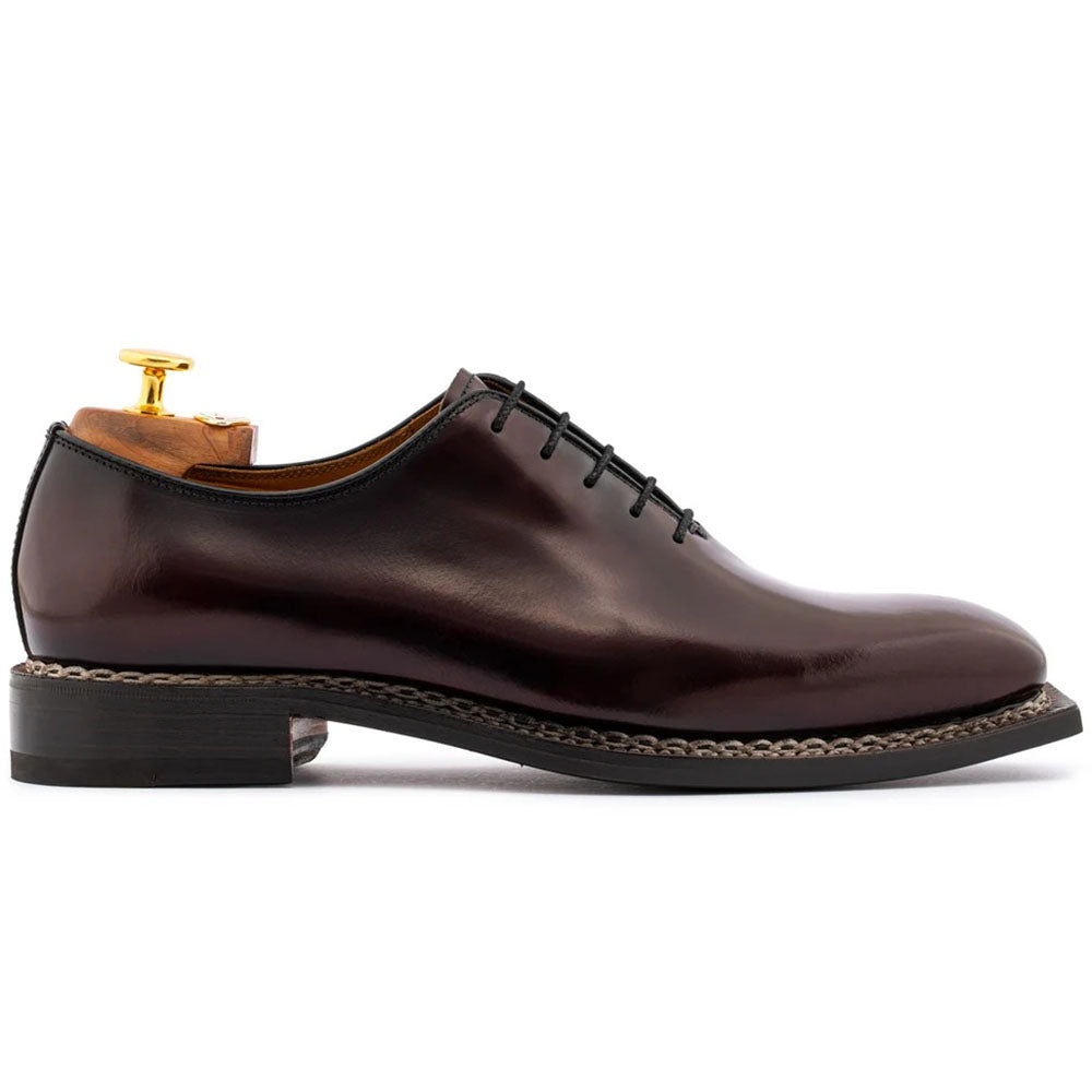 Harris Firenze 1913 Francesina Norwegian Wholecut Calfskin Oxford Bordeaux