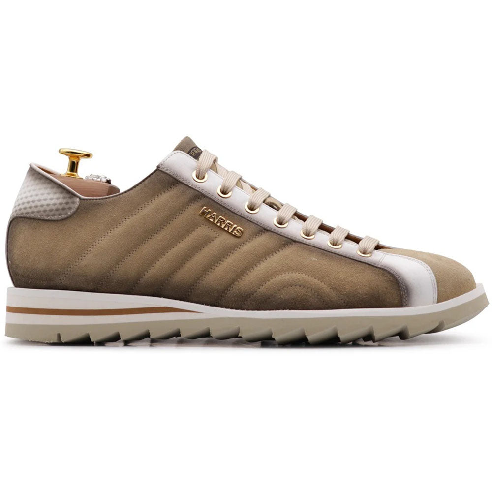 Harris Firenze 1913 Suede & Leather Sneakers Beige