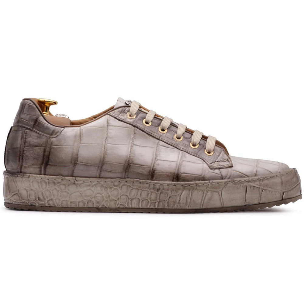 Harris Firenze 1913 Genuine Alligator Sneakers Himalaya