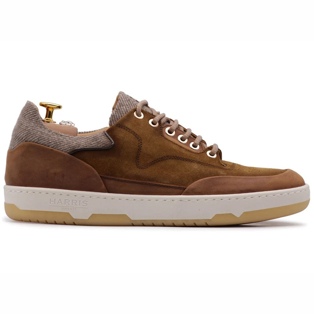 Harris Firenze 1913 Bruno Suede Sneaker Brown