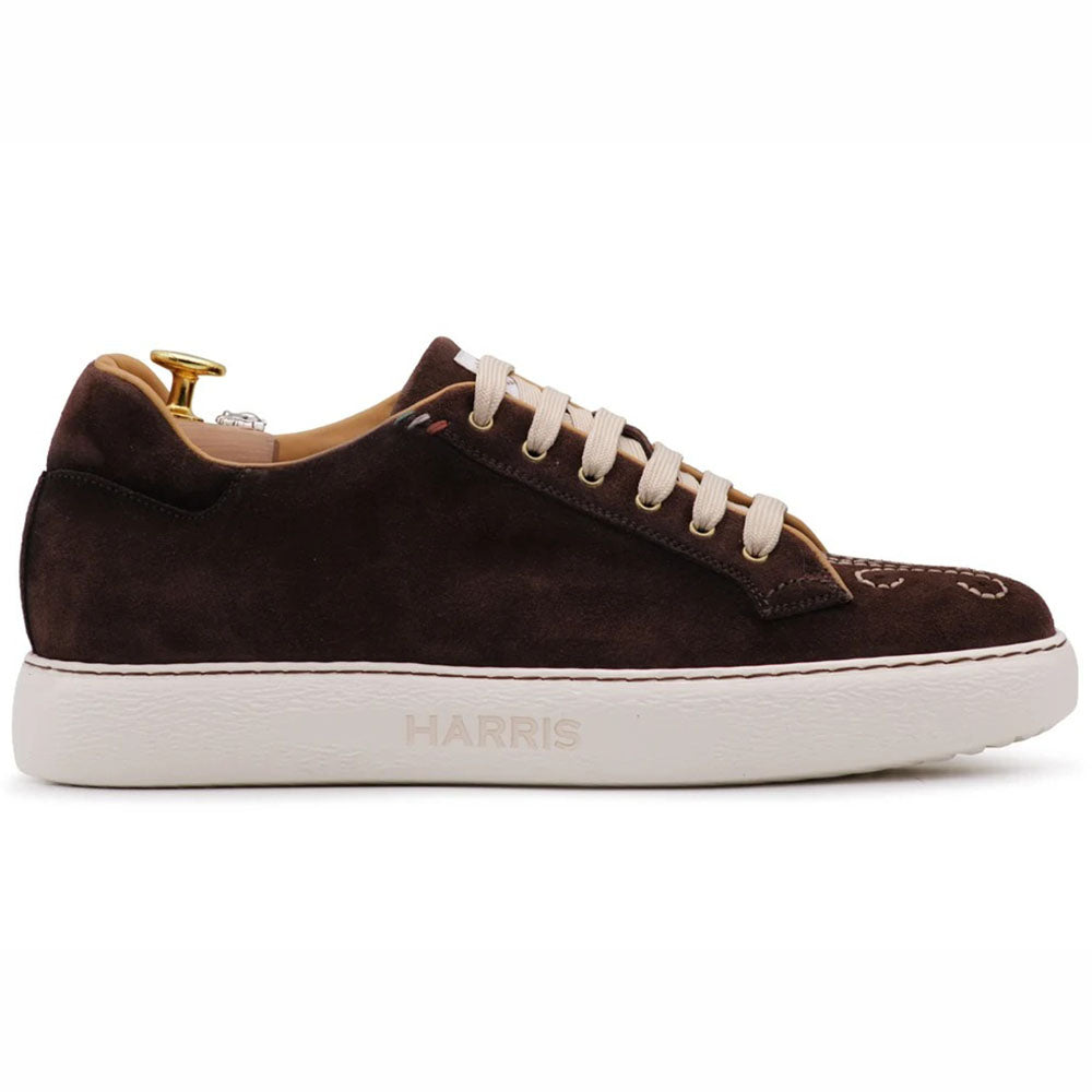 Harris Firenze 1913 London Suede Sneaker Testa di Moro