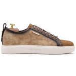 View product image 1: Harris Firenze 1913 Palermo Printed Leather  & Suede Sneaker Brown