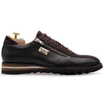 View product image 1: Harris Firenze 1913 Elk Effect Leather & Suede Sneaker Dark Brown