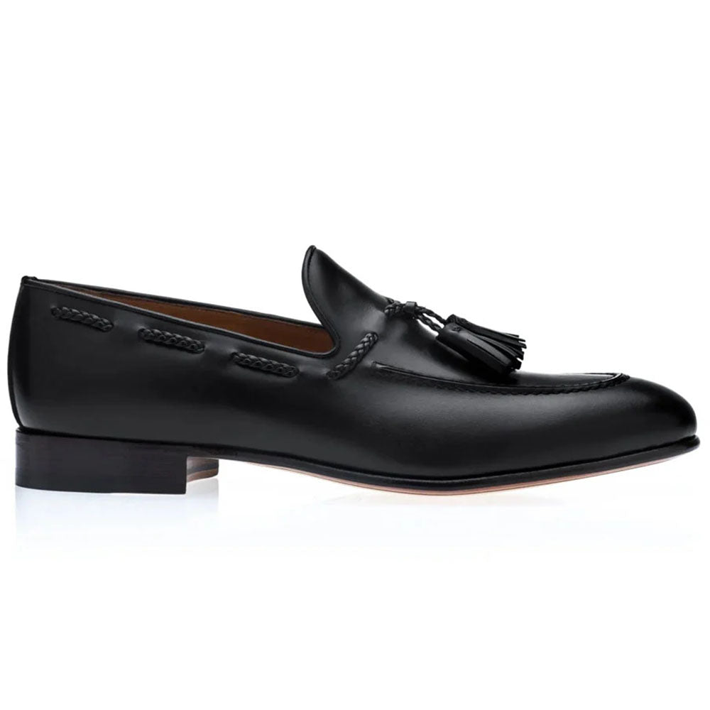 Moreschi Lagos Calfskin Tassel Loafer Black