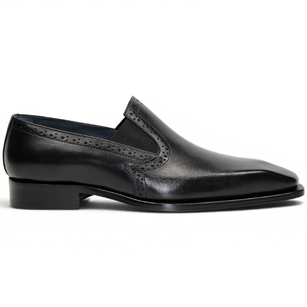 Duca by Matiste Paliano Hand-Finished Leather Loafer Black