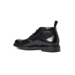 View product image 3: Aquatalia Brindisi Leather Lace Up Chukka Boot Black