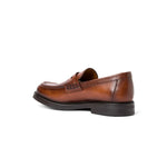 View product image 3: Aquatalia Bergamo Tumbled Leather Penny Loafer Cognac