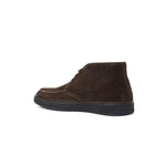 View product image 3: Aquatalia Bronte Suede Lace Up Chukka Boot Dark Brown