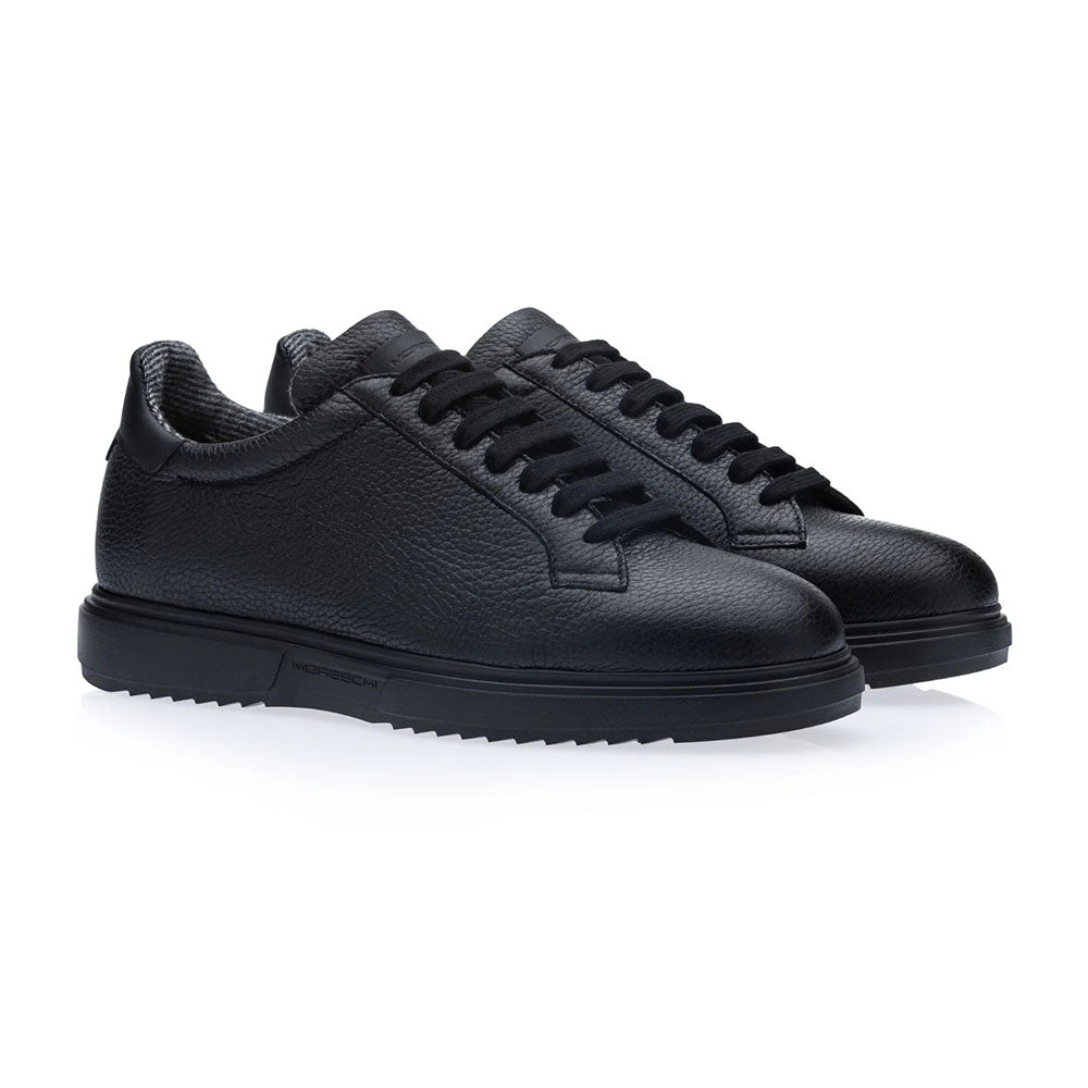 Moreschi Winter Deerskin Sneakers Black
