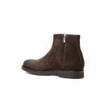 View product image 3: Aquatalia Palmiro Suede Zipper Boot Dark Brown