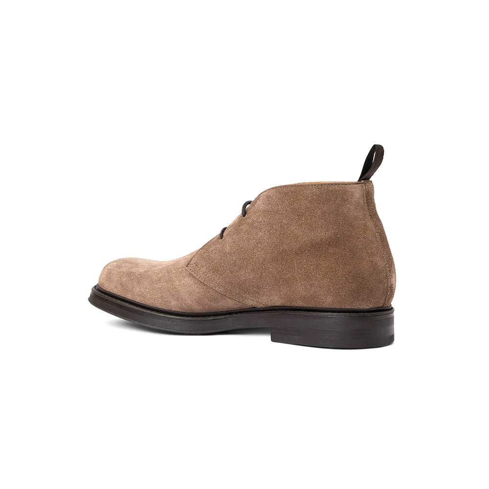 Aquatalia Brindisi Suede Lace Up Chukka Boot Taupe