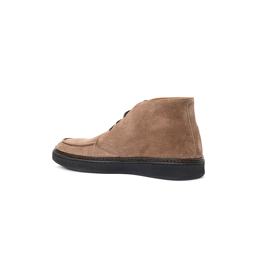 Aquatalia Bronte Suede Lace Up Chukka Boot Taupe