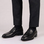 View product image 2: Harris Firenze 1913 Full Grain Leather Moccasin Black