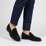 View product image 2: Harris Firenze 1913 Terni Suede Penny Moccasin Blue