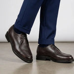View product image 2: Harris Firenze 1913 Asiago Moose Effect Leather Derby Grey