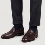 View product image 2: Harris Firenze 1913 Full Grain Leather Moccasin Dark Brown