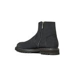View product image 4: Aquatalia Varon Nubuck Zipper Boot Black