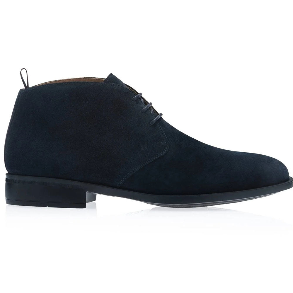 Moreschi Arco Suede Chukka Ankle Boot Dark Blue