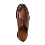 View product image 4: Aquatalia Berlino Tumbled Leather Derby Cognac