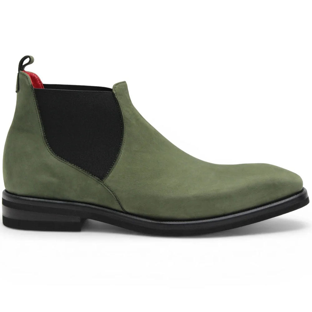 Emilio Franco EF311 Nubuck Chelsea Boot Olive