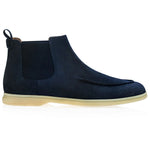 View product image 1: Moreschi Nashville Suede Chukka Boot Dark Blue
