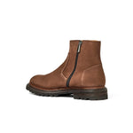 View product image 4: Aquatalia Varon Nubuck Zipper Boot Dark Brown