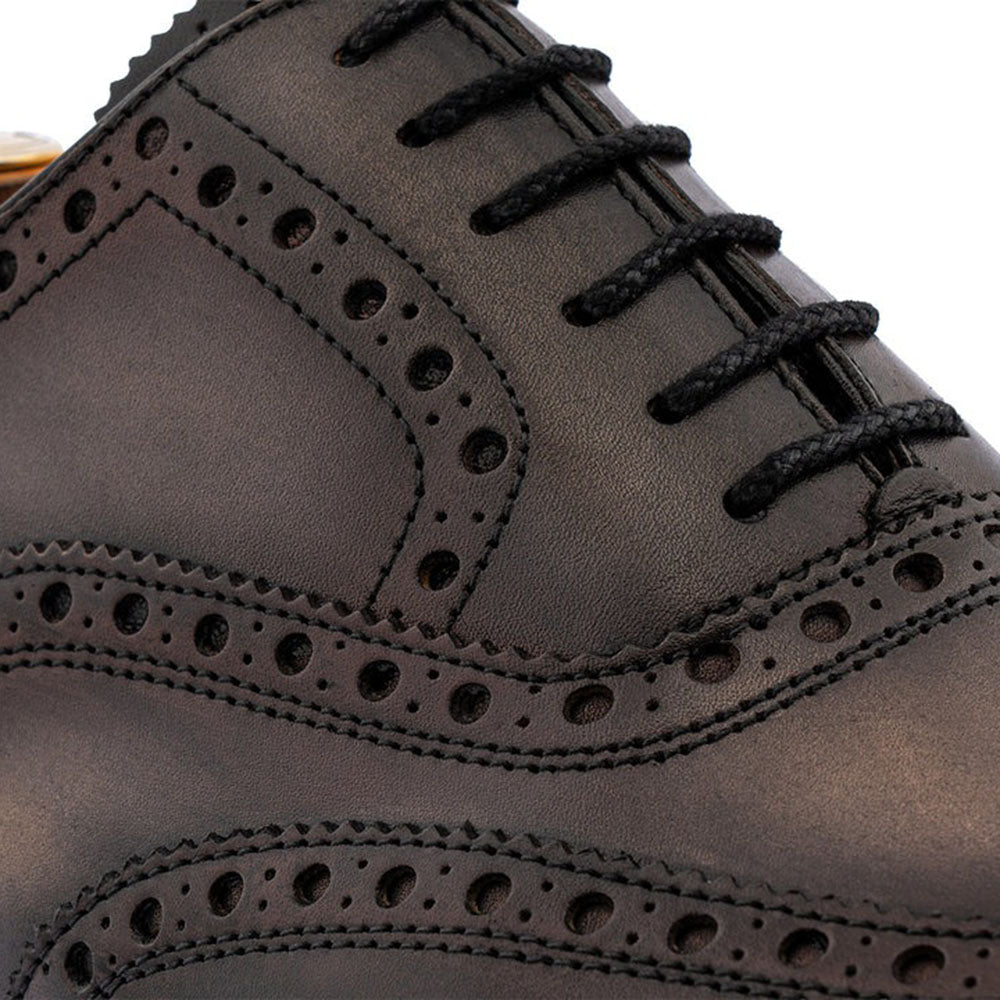 Harris Firenze 1913 Norwegian Welt Wing Tip Calfskin Oxford Grey