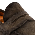 View product image 3: Harris Firenze 1913 Terni Suede Penny Moccasin Green