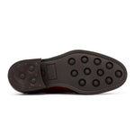 View product image 3: Harris Firenze 1913 Asiago Moose Effect Leather Derby Brown