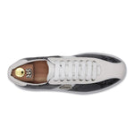 View product image 3: Harris Firenze 1913 Genuine Python Sneakers White /Grey