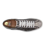 View product image 3: Harris Firenze 1913 Genuine Python & Suede Sneakers Grey
