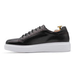 View product image 3: Harris Firenze 1913 London Leather Sneaker Grey & Black