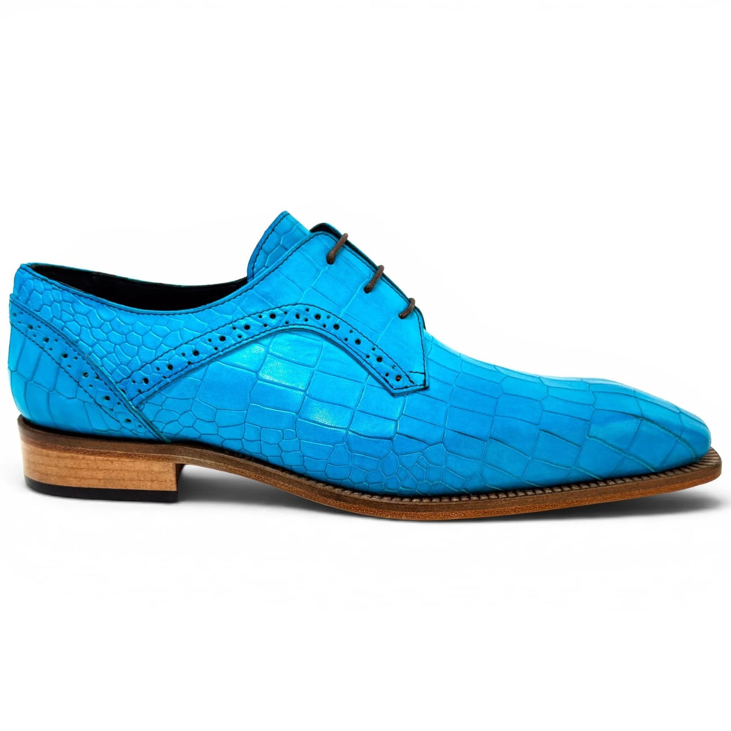 sky blue men's dress shoes Antonio Cerrelli of course Light Blue Dress Shoes Mens