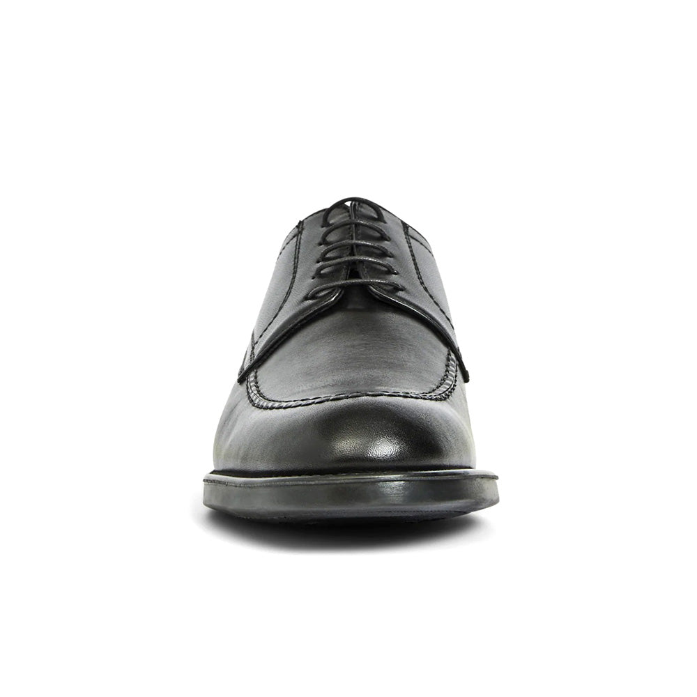 Aquatalia Sandro Calfskin Leather Derby Black
