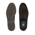 View product image 3: Moreschi Syracuse Suede Slip-On Loafer Dark Brown