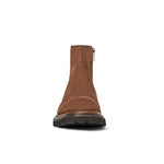 View product image 5: Aquatalia Varon Nubuck Zipper Boot Dark Brown