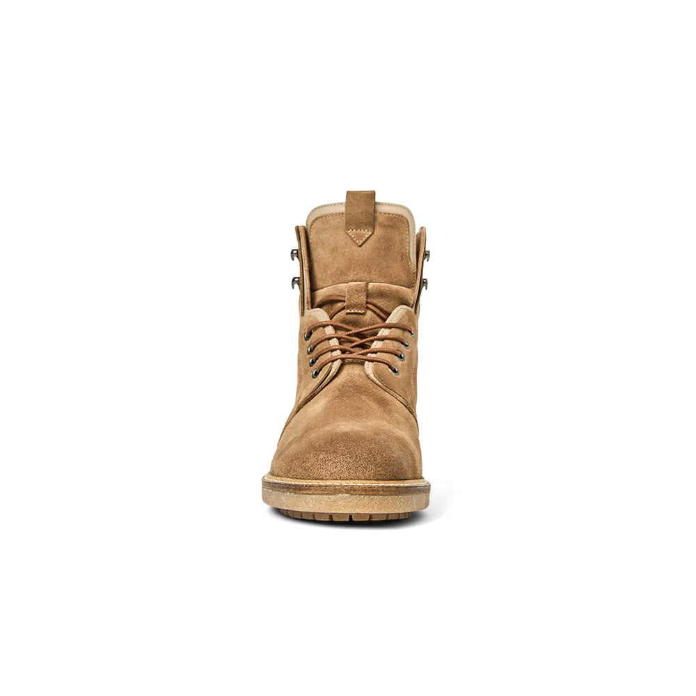 Aquatalia Rovello Suede Lace-Up Boot Sand