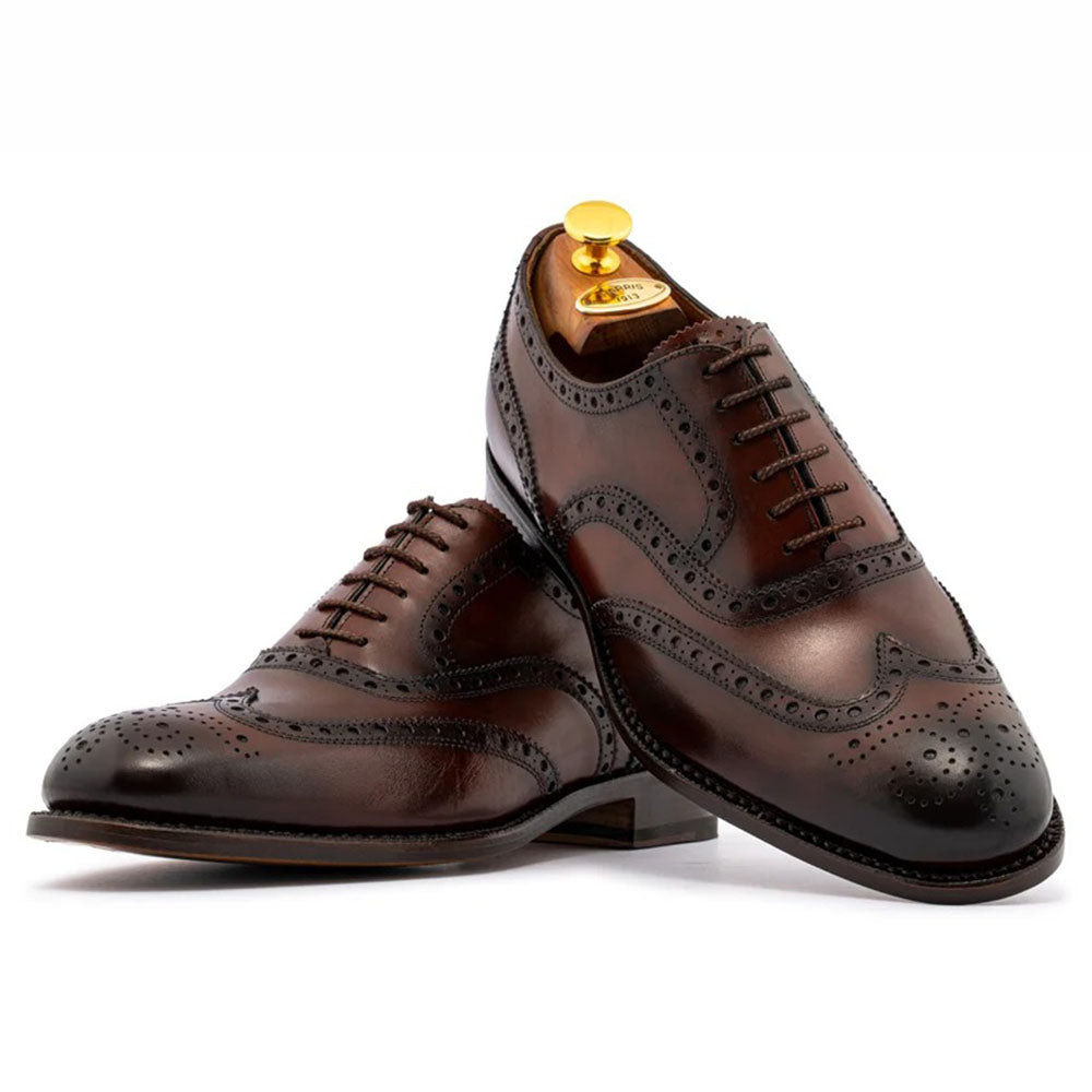 Harris Firenze 1913 Calfskin Wing Tip Oxford Brown