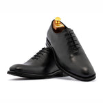 View product image 4: Harris Firenze 1913 Francesina Saffiano Print Calfskin Oxford Black