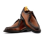 View product image 4: Harris Firenze 1913 Asiago Moose Effect Leather Derby Brown