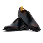 View product image 4: Harris Firenze 1913 Francesina Norwegian Wholecut Calfskin Oxford Blue