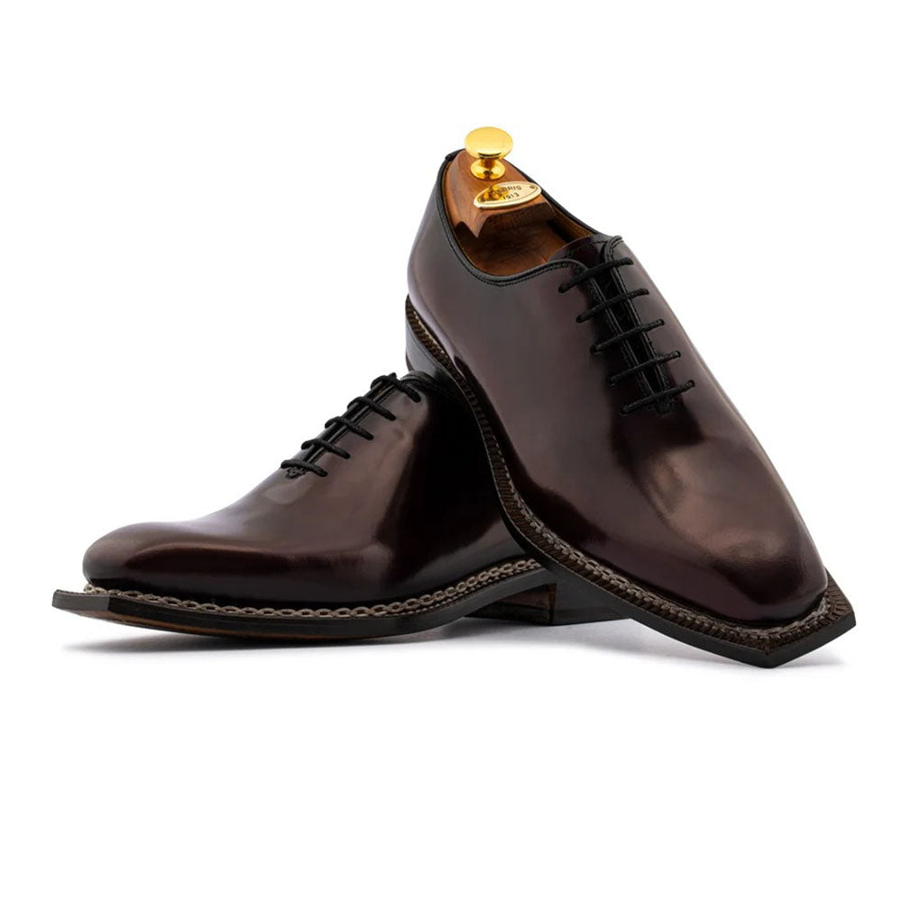 Harris Firenze 1913 Francesina Norwegian Wholecut Calfskin Oxford Bordeaux