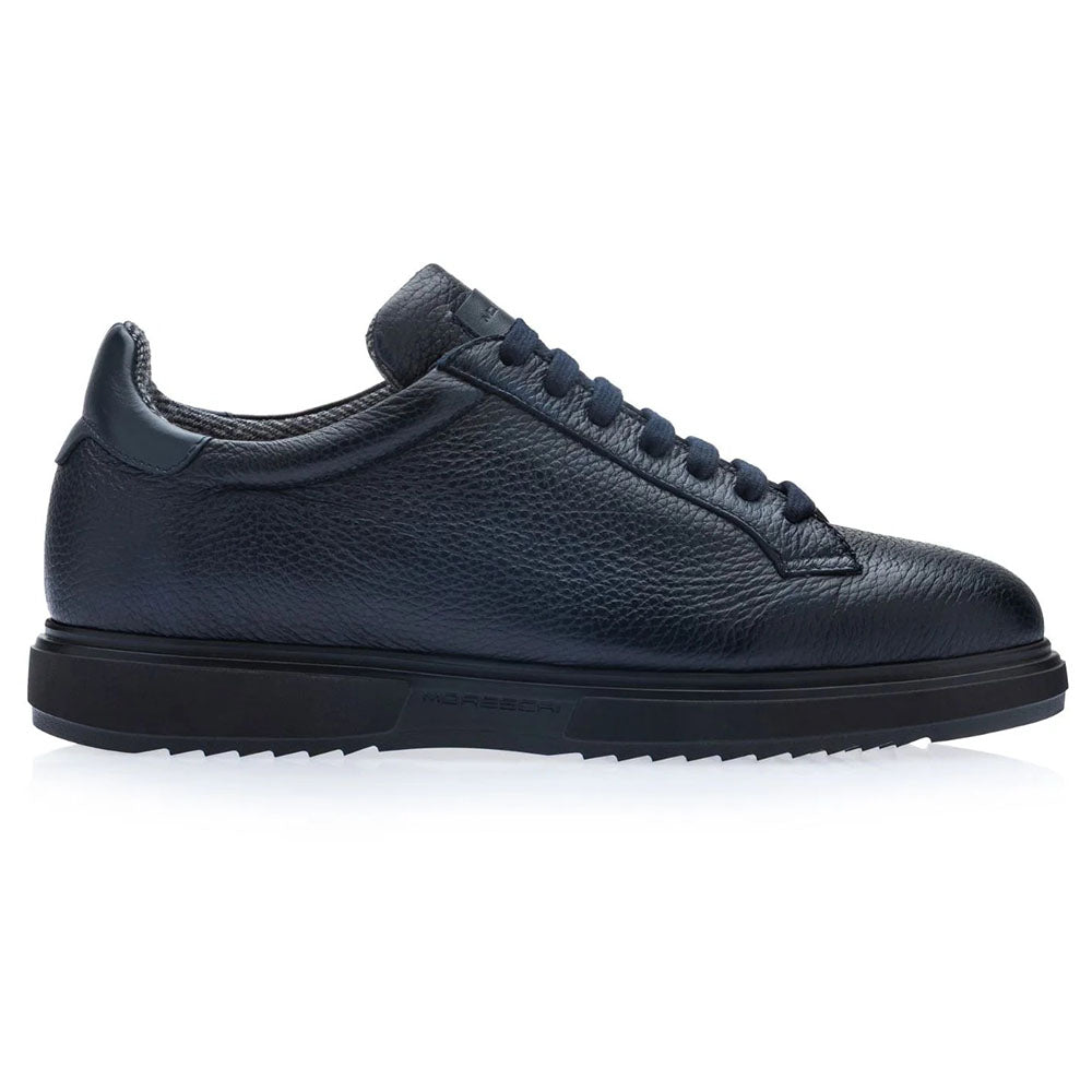 Moreschi Winter Deerskin Sneakers Dark Blue