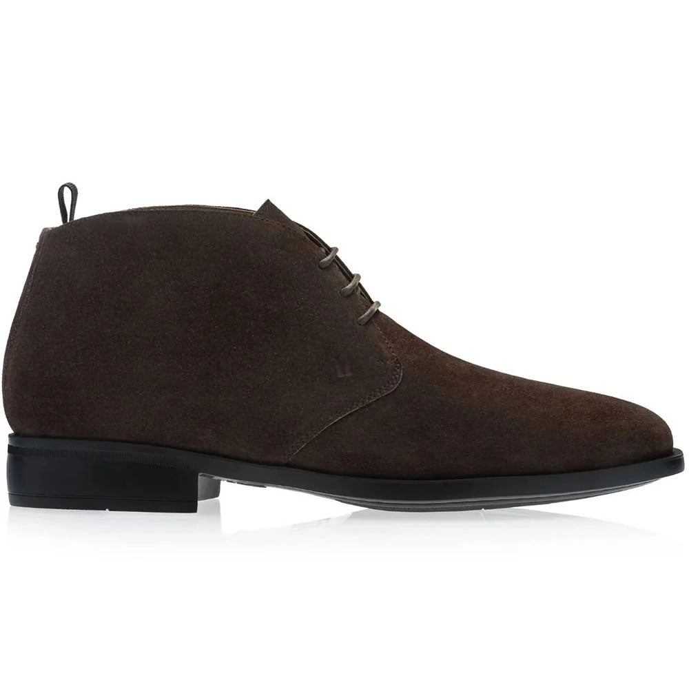 Brown suede chukka boots