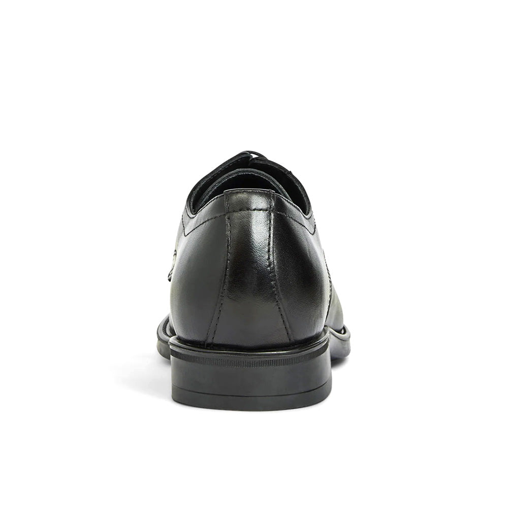 Aquatalia Sandro Calfskin Leather Derby Black