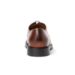 View product image 6: Aquatalia Berlino Tumbled Leather Derby Cognac
