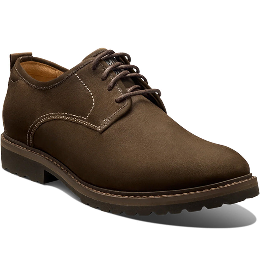 Samuel Hubbard Featherlight Founder Nubuck Oxford Espresso